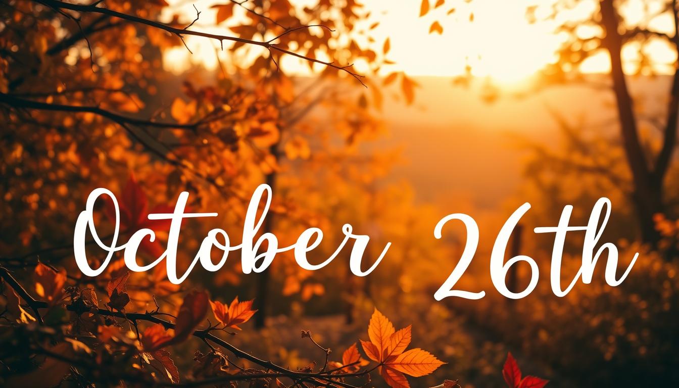 ¿Qué día es hoy en la historia,quién nació,de quién es el día,horóscopos26.10.25