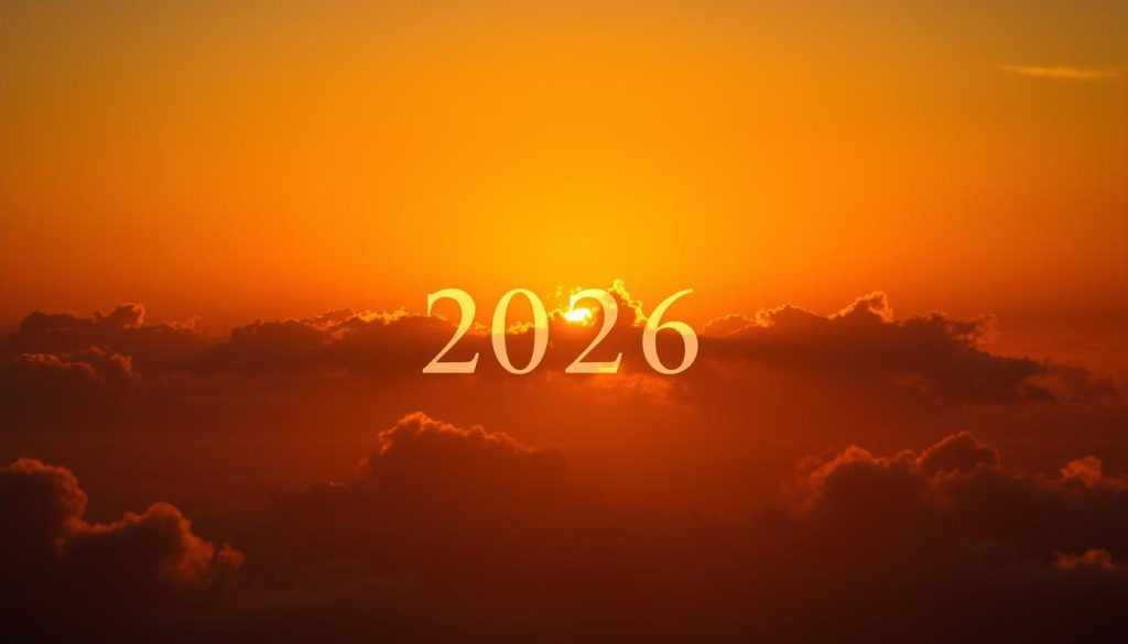 Imagen inspiradora representando el amanecer de un nuevo ciclo astrológico para el horóscopo 2026